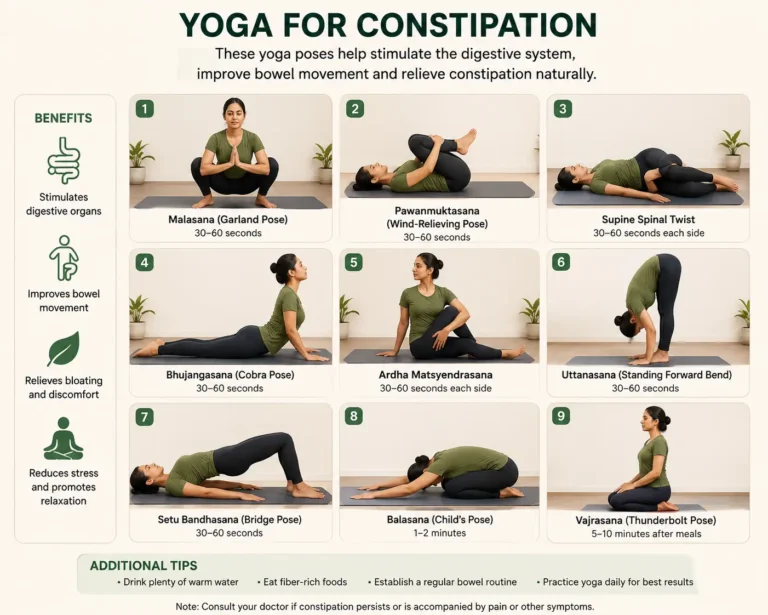 Yoga for constipation